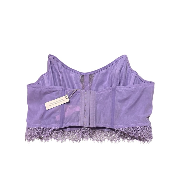 Corset lavender roses Victoria Secret. - Picture 5 of 7